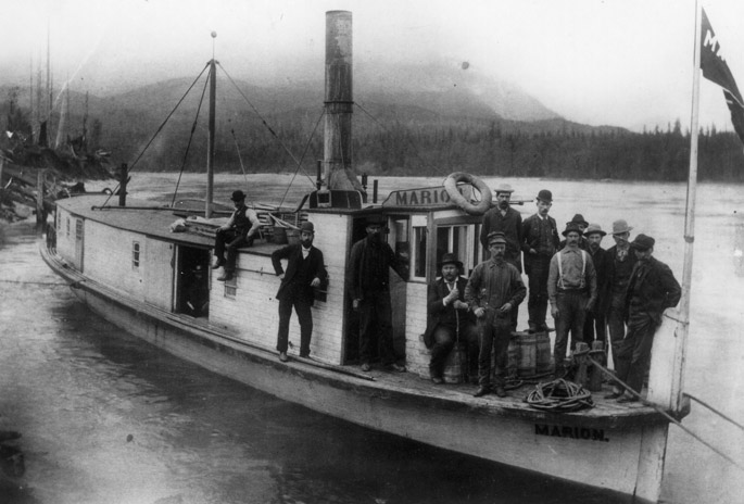 Le premiers bateaux - Le Marion