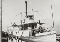 Le SS Alberta, en 1897