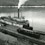 Le vapeur à une roue Moyie avec une barge, à Crawford Bay